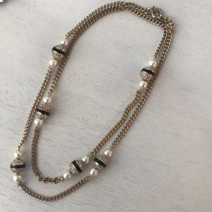 J. Crew Long Station Necklace
